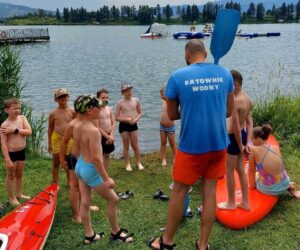 stawy whd bezpieczeństwo nad wodą półkolonia nad wodą nowy Sącz