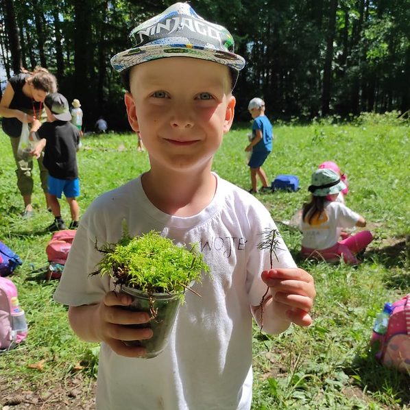 kawałek lasu w  pudełeczku :)