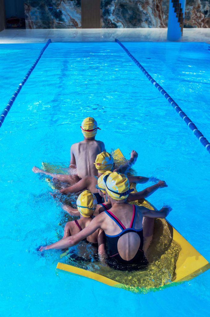 Grupowa nauka pływania Łącko