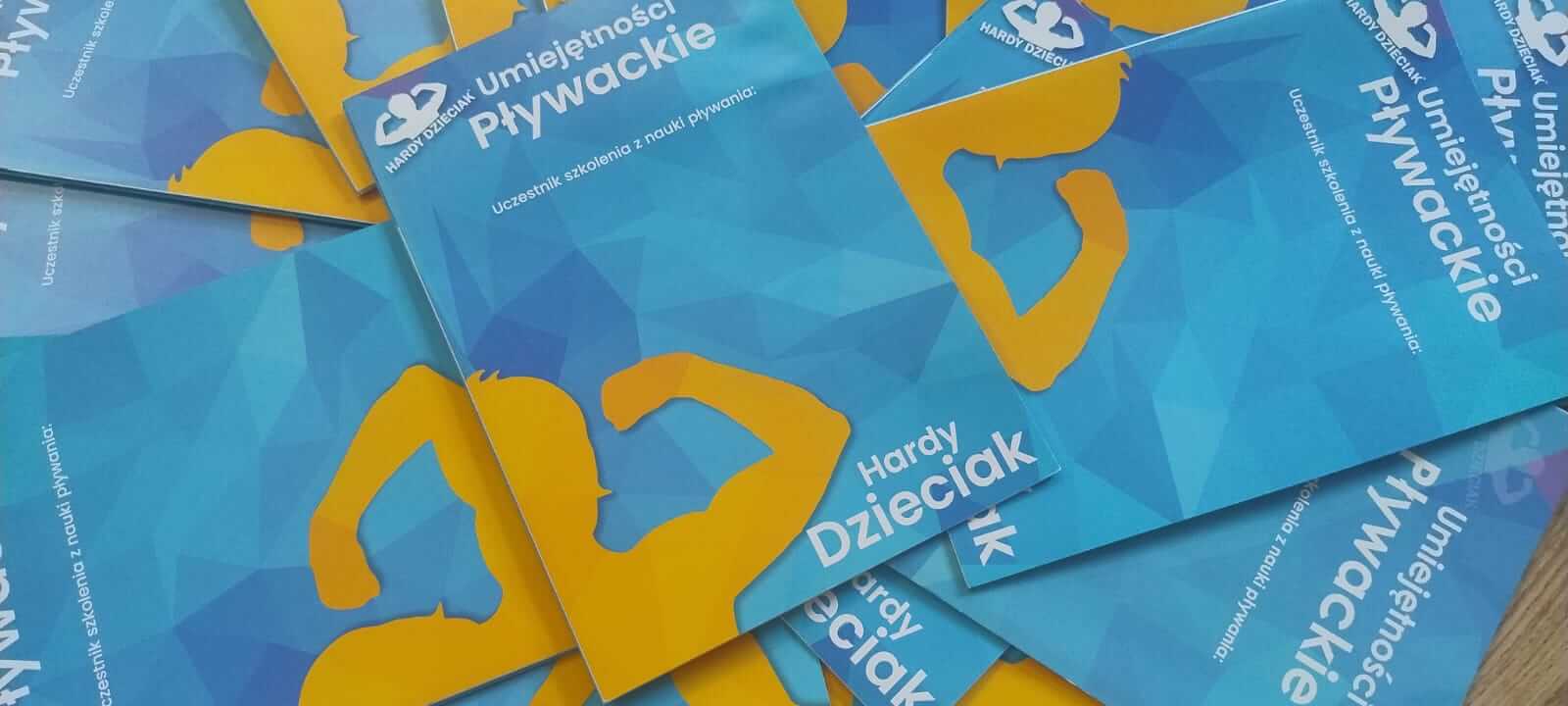 książeczki umiejętności pływackich