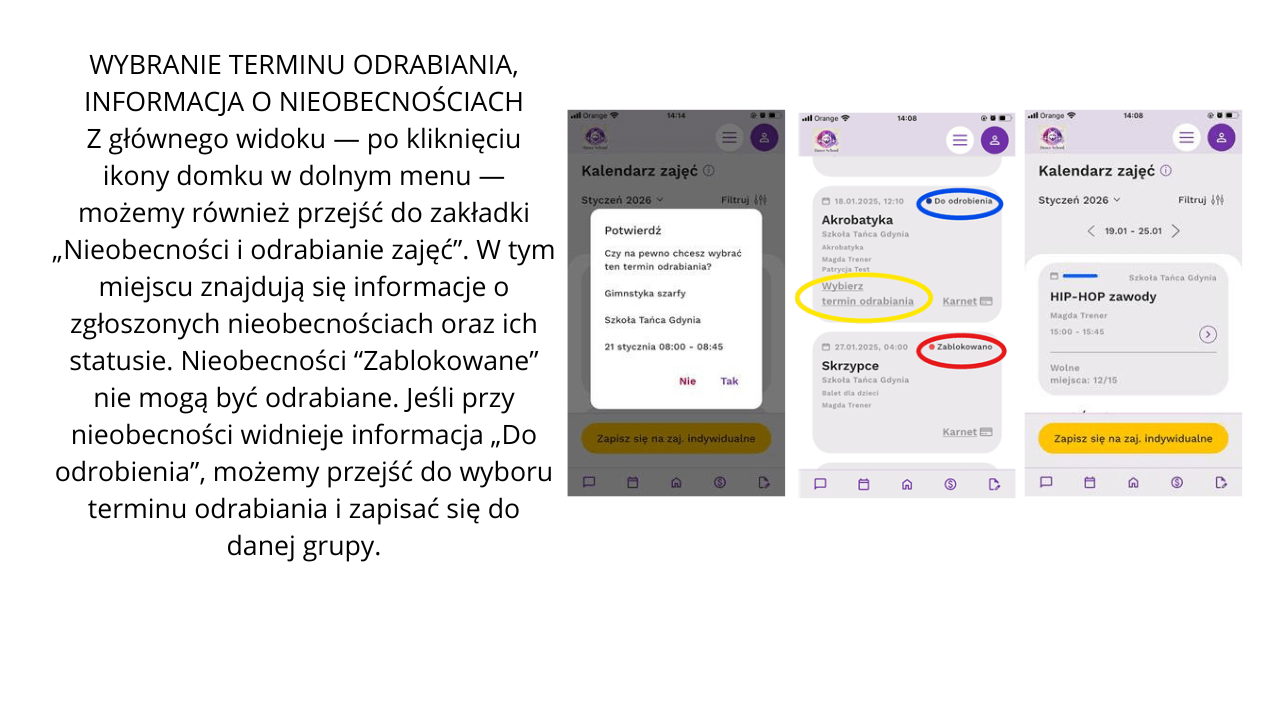 WYSYŁKA ODBIÓR WIADOMOŚCI Z APLIKACJI Z zakładki „Wiadomości” - ikona wiadomości z dolnego menu lub menu bocznego -możemy wysłać wiadomość wraz z załącznikiem do wybranej osoby – administratora l (4) (1)