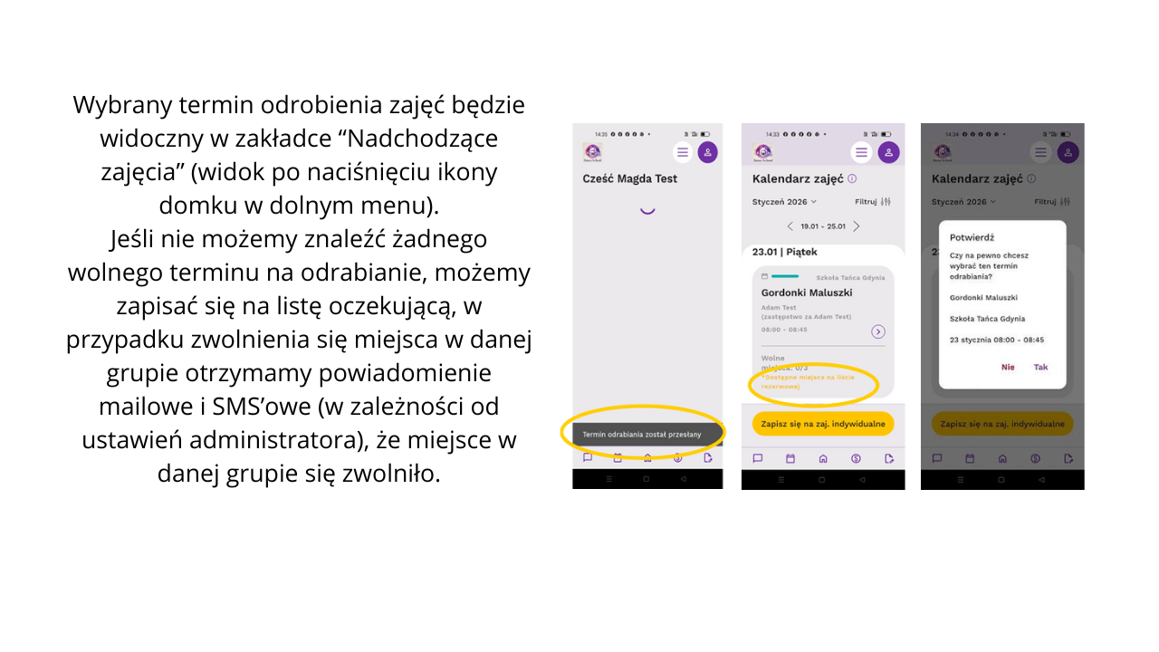 WYSYŁKA ODBIÓR WIADOMOŚCI Z APLIKACJI Z zakładki „Wiadomości” - ikona wiadomości z dolnego menu lub menu bocznego -możemy wysłać wiadomość wraz z załącznikiem do wybranej osoby – administratora l (6) (1)