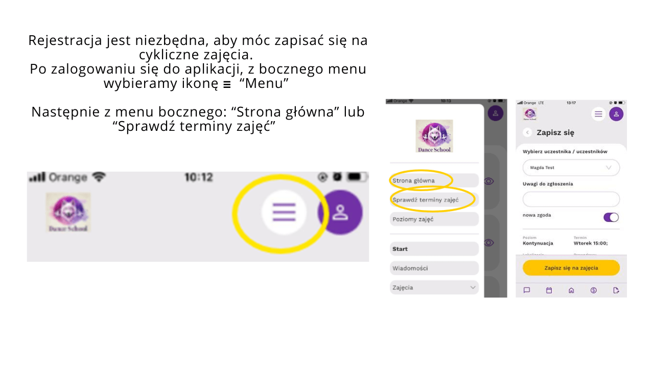 WYSYŁKA ODBIÓR WIADOMOŚCI Z APLIKACJI Z zakładki „Wiadomości” - ikona wiadomości z dolnego menu lub menu bocznego -możemy wysłać wiadomość wraz z załącznikiem do wybranej osoby – administratora l (8)